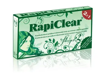 RAPICLEAR  TEHOTENSKY TEST  Strip 2 ks