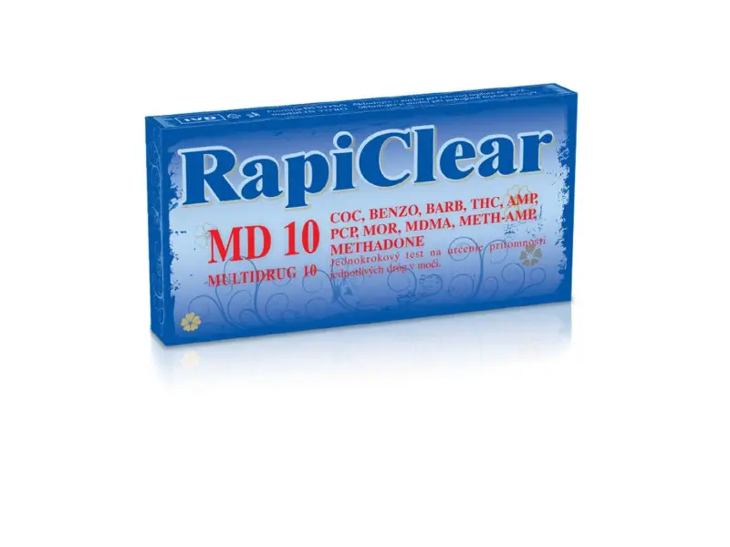 RAPICLEAR DROGOVÝ TEST MD 10