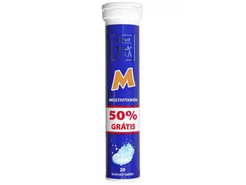 MULTIVITAMÍN + 50% ZDARMA ŠUMIVÉ TABLETY