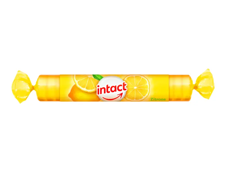 Intact hroznový cukor s vitamínom C citrón 40g