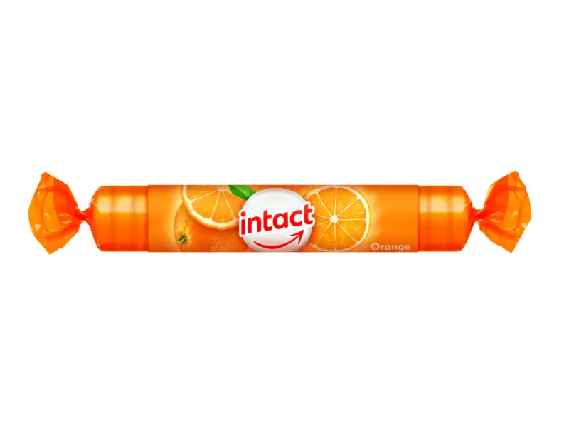 Intact hroznový cukor s vitamínom C pomaranč 40 g