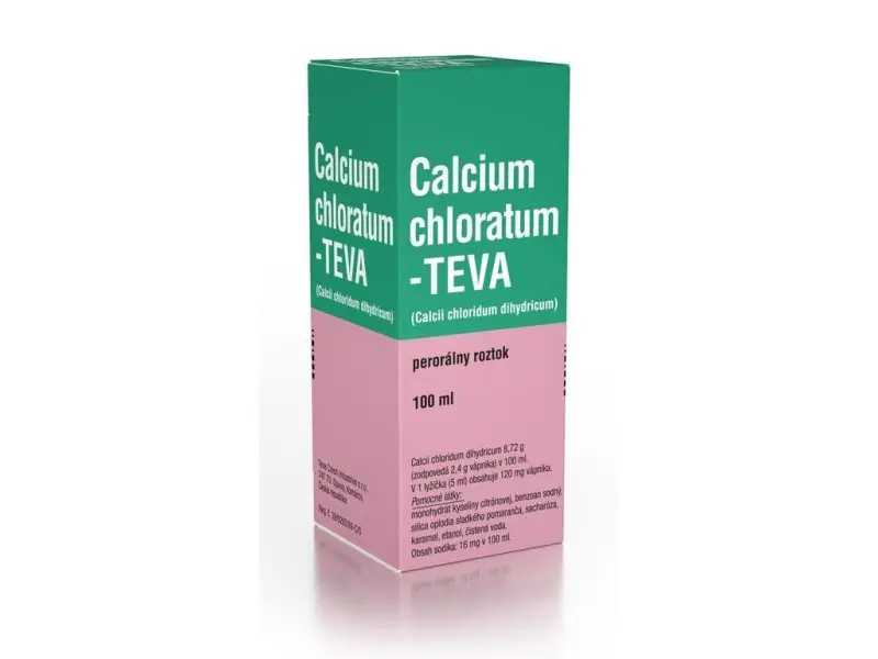 CALCIUM CHLORATUM - TEVA  100 ml