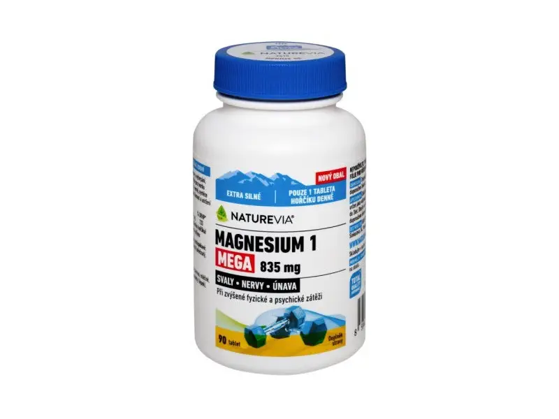 NATUREVIA MAGNESIUM 1 MEGA 835 mg  90 tbl