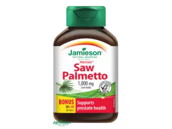 JAMIESON PROSTEASE SAW PALMETTO 125 mg cps 30+30 zadarmo