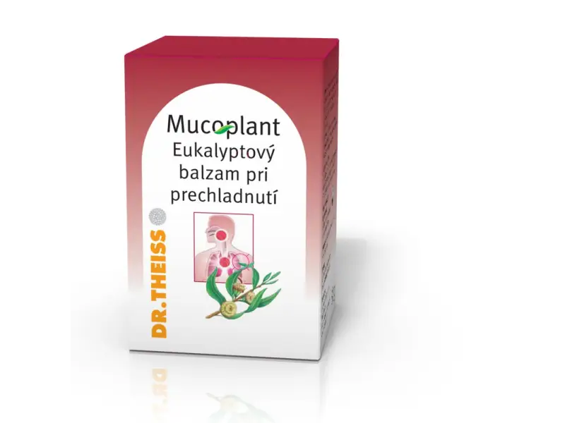 Mucoplant eukalyptový balzam pri prechladnutí 50g