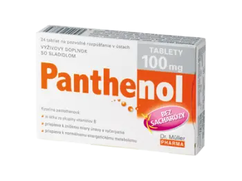 Panthenol tablety, 100 mg 24tbl