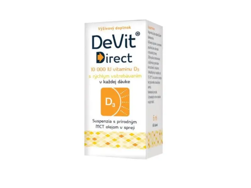 DeVit Direct 10 000 IU sprej 1x6 ml
