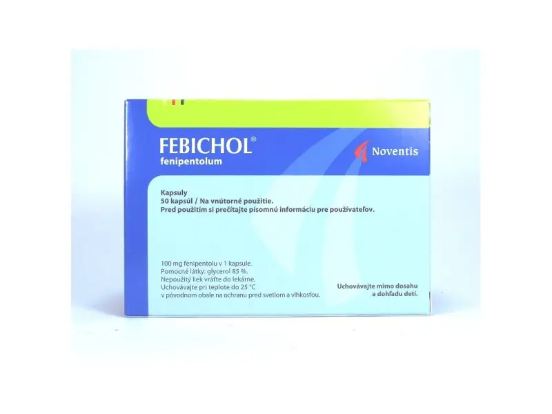 Febichol 100mg 50ks