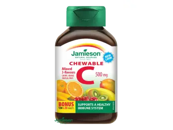 Jamieson Vitamín C 500mg na cmúľanie 120tbl