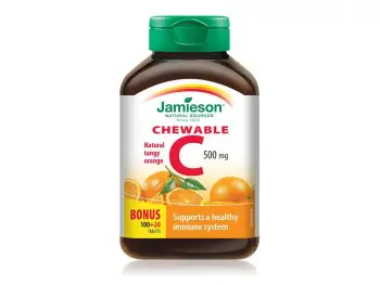 Jamieson Vitamín C 500mg 120tbl na cmúľanie