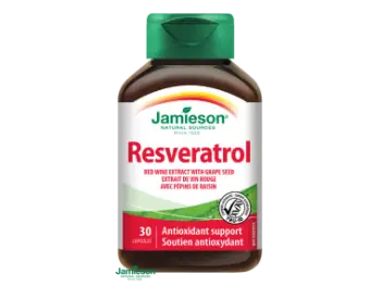 Jamieson Resveratrol 50mg extrakt z červeného vína 30cps