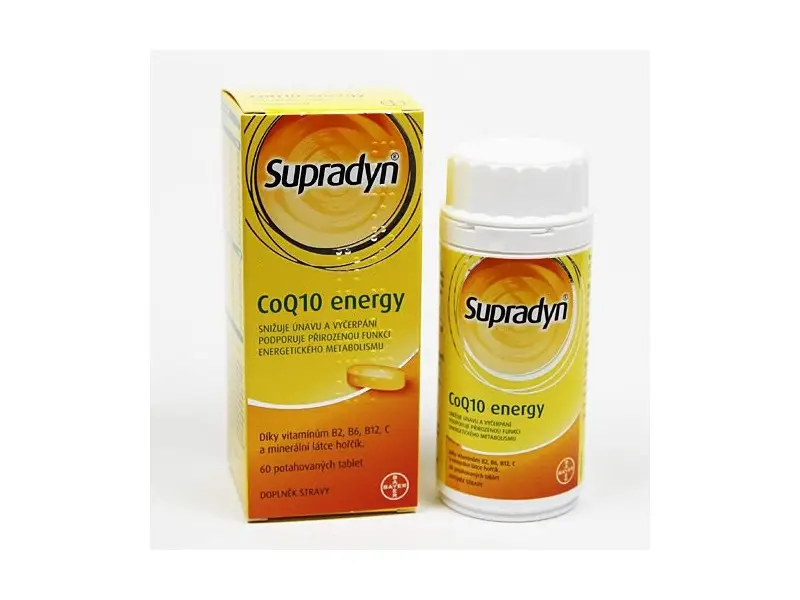 Supradyn CoQ10 Energy tbl 1x60 ks