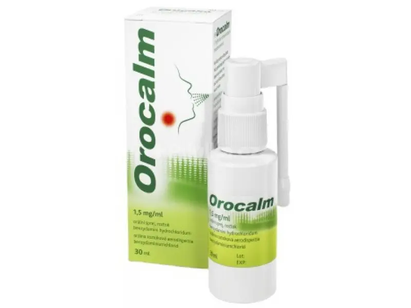 Orocalm 1,5 mg/ml aer ors 176 vstrekov 1x30 ml