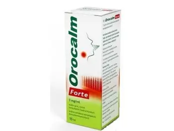Orocalm Forte 3 mg/ml aer ors 88 vstrekov 1x15 ml