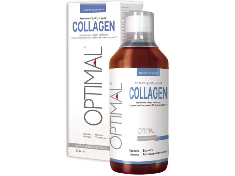 OPTIMAL PLUS F - PRO COLLAGEN nová vylepšená receptúra, roztok 1x500 ml