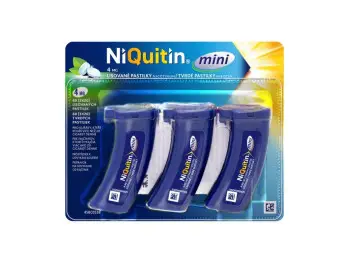 NIQUITIN MINI 4MG 60KS PASTILKY OMEGA PHARMA