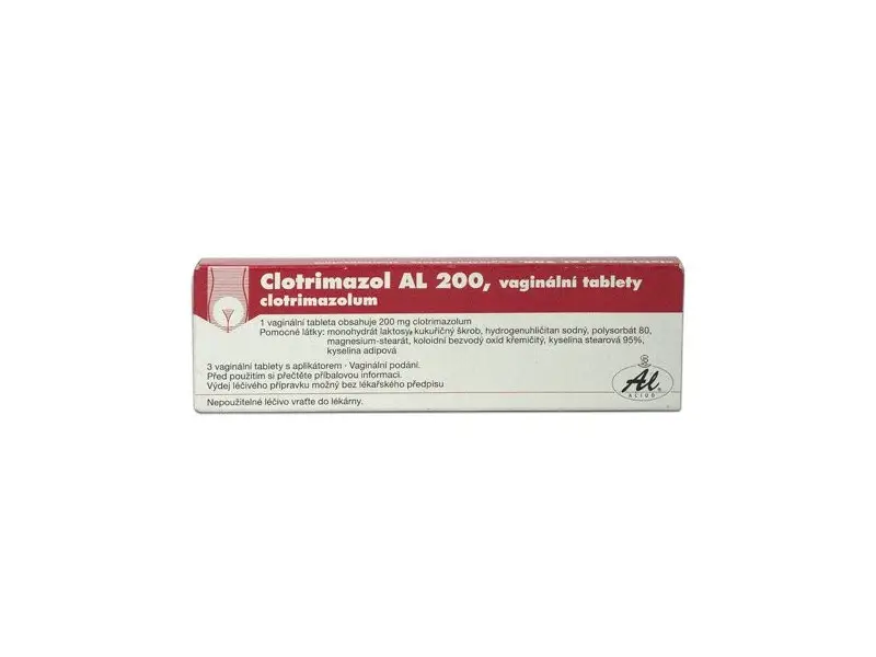 CLOTRIMAZOL AL 200 tbl vag 200 mg 1x3 ks