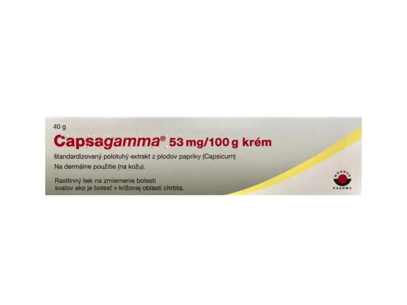 Capsagamma krém 1x40 g