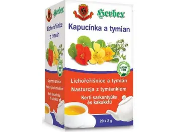 HERBEX Kapucínka a tymian záparové vrecúška 20x2 g (40 g)