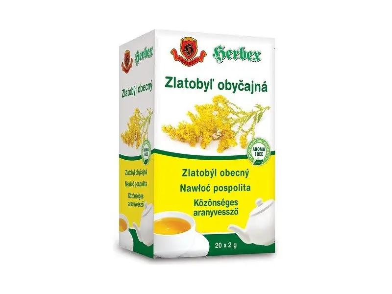 HERBEX Zlatobyľ obyčajná záparové vrecká 20x2 g (40 g)