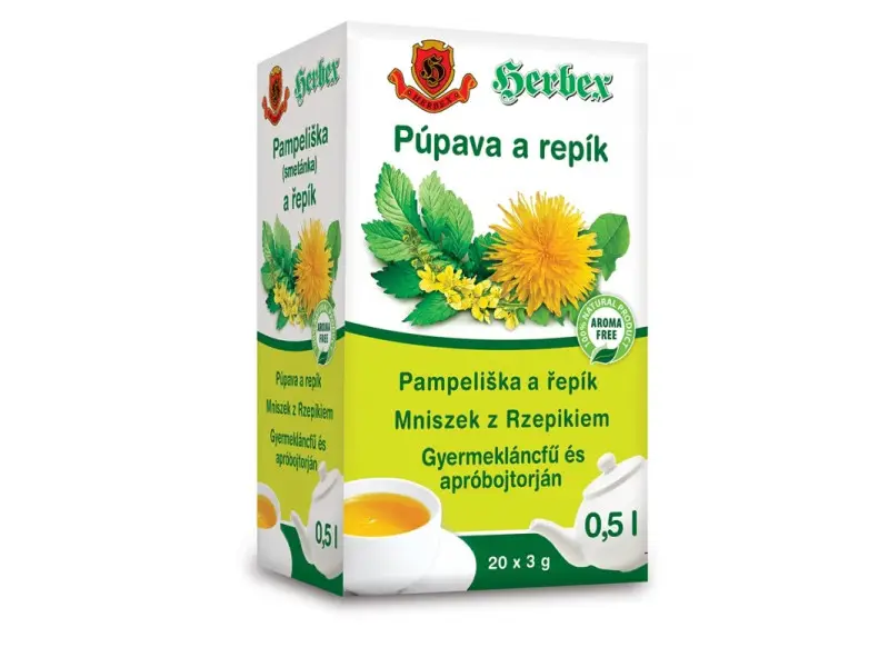 HERBEX Púpava a repík záparové vrecká 20x3 g (60 g)