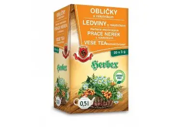 HERBEX OBLIČKY s rakytníkom bylinná zmes (wellness tea) 20x3 g (60 g)