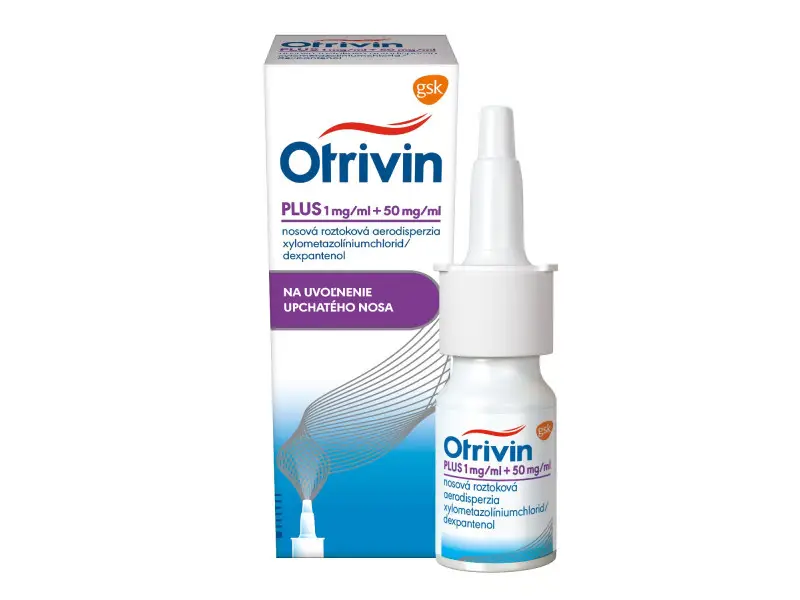 Otrivin PLUS 1mg/ml + 50mg/ml spray 1x10 ml