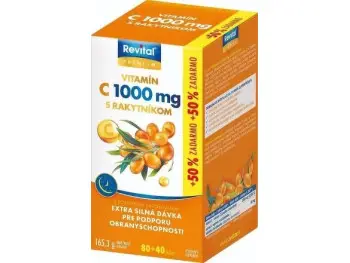 Revital PREMIUM VITAMIN C 500 mg S RAKYTNÍKOM cps 1x60 ks