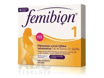 FEMIBION 1 Plánovanie a prvé týždne tehotenstva 28tbl