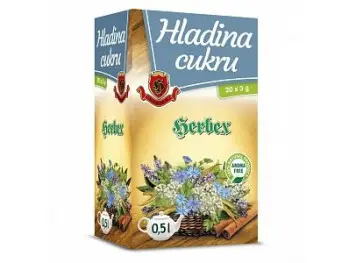 HERBEX HLADINA CUKRU bylinná zmes, čaj 20x3 g