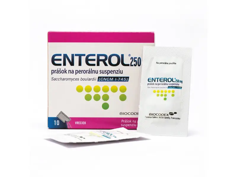 Enterol 250 mg prášok na perorálnu suspenziu 10 vrecúšok