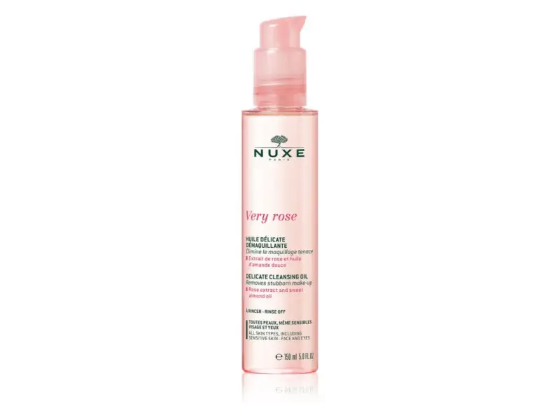 Nuxe Very Rose jemný čistiaci olej na tvár a oči 150ml