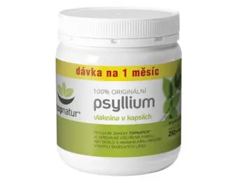 TOPNATUR PSYLLIUM vláknina kapsuly 1x250 ks