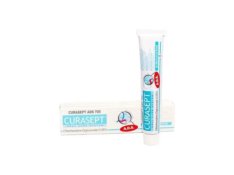 CURASEPT ADS 705 0,05% zubná pasta 1x75 ml