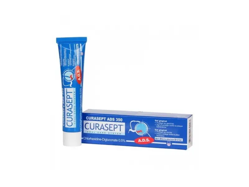 CURASEPT ADS 350 0,50% parodontálny gél 1x30 ml