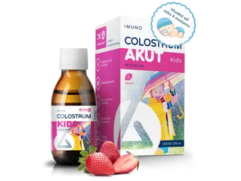 DELTA COLOSTRUM AKUT sirup JAHODA KIDS 1x125 ml