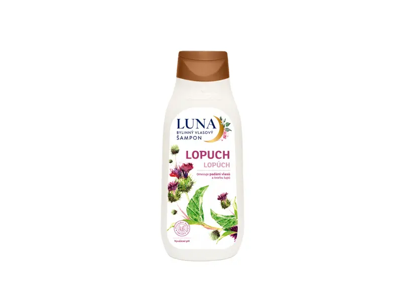 LUNA bylinný šampón lopúchový 430ml