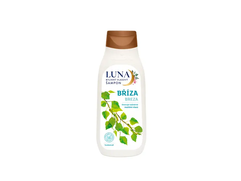 LUNA bylinný šampón brezový 430ml