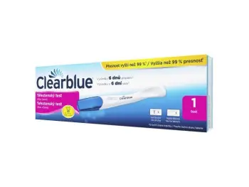CLEARBLUE -  Ultra včasný tehotenský test 1 ks