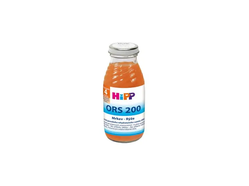 Hipp ORS 200 Mrkvovo-ryžový odvar 200ml