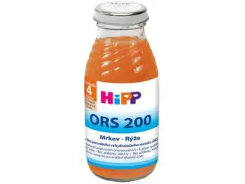 Hipp ORS 200 Mrkvovo-ryžový odvar 200ml