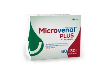 VULM Microvenal PLUS tbl flm 60ks + VULM Microvenal PLUS tbl flm 30ks grátis