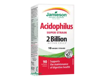 JAMIESON SUPER STRAIN ACIDOPHILUS  - 10 kmeňov     90 cps