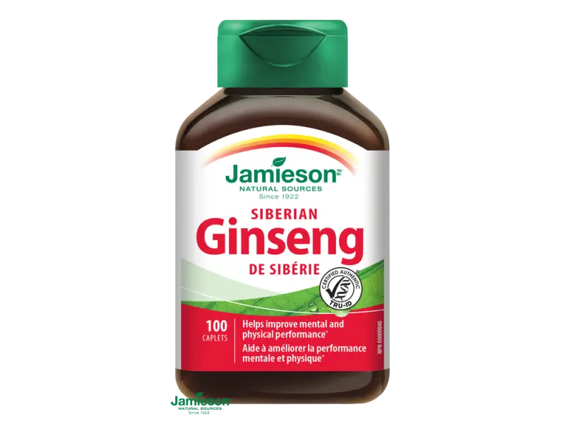 Jamieson Ginseng Siberian 100 tbl