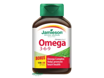 Jamieson Omega 3-6-9 1200mg 200 cps