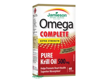 JAMIESON OMEGA COMPLETE PURE KRILL OIL   60 cps