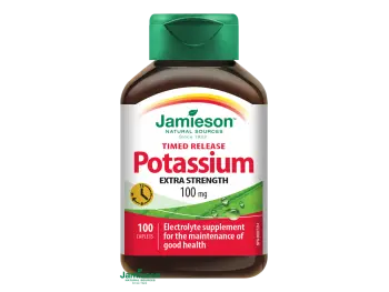 Jamieson Potassium 100 mg 100tbl