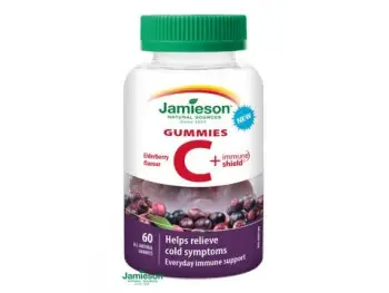 Jamieson Vitamín C + Immune Shield Gummies 60 pas.