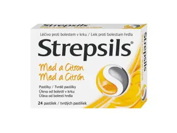 STREPSILS MED A CITRÓN 24 pastiliek