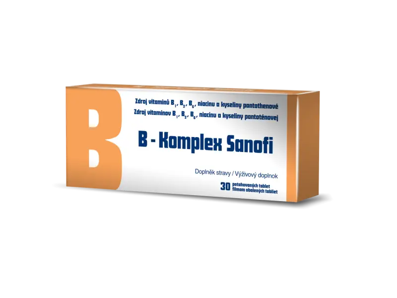 B-KOMPLEX SANOFI tbl flm 1x30 ks